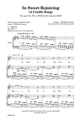 In Sweet Rejoicing Two-Part choral sheet music cover